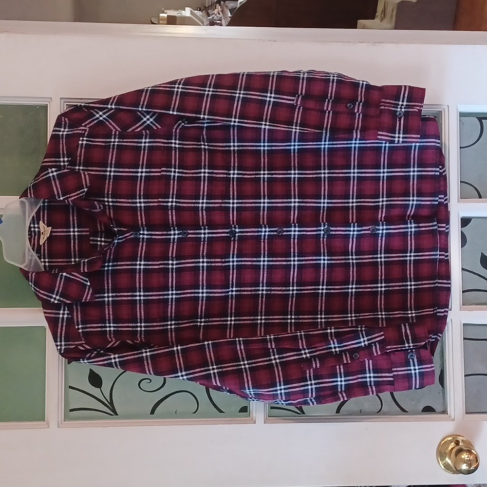 Woolrich flannel shirt women's size medium